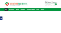 Desktop Screenshot of comedoreseconomicos.gob.do